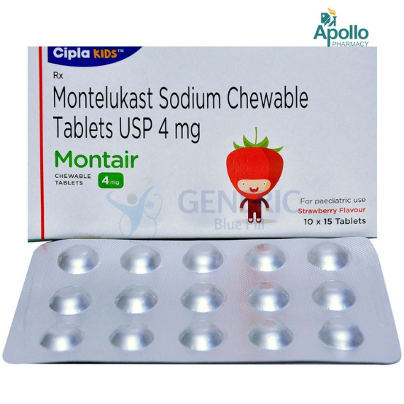Montair Chew Tab 4 Mg Buy Online in USA