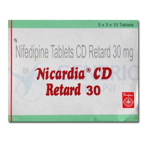 Nicardia Cd Retard 30 Mg Buy Online in USA