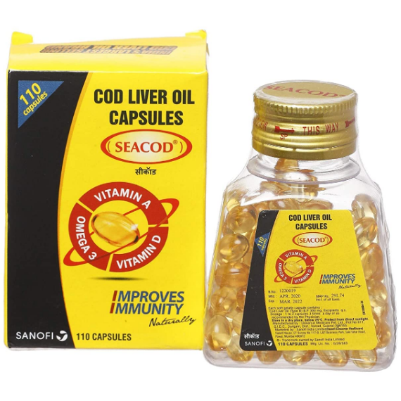 Seacod Liver Oil Capsule Buy Online in USA