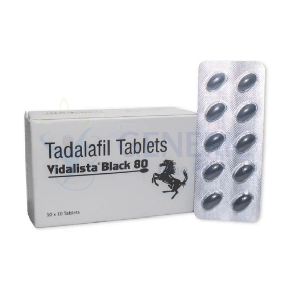 Vidalista Black 80 Mg (Cialis Black)